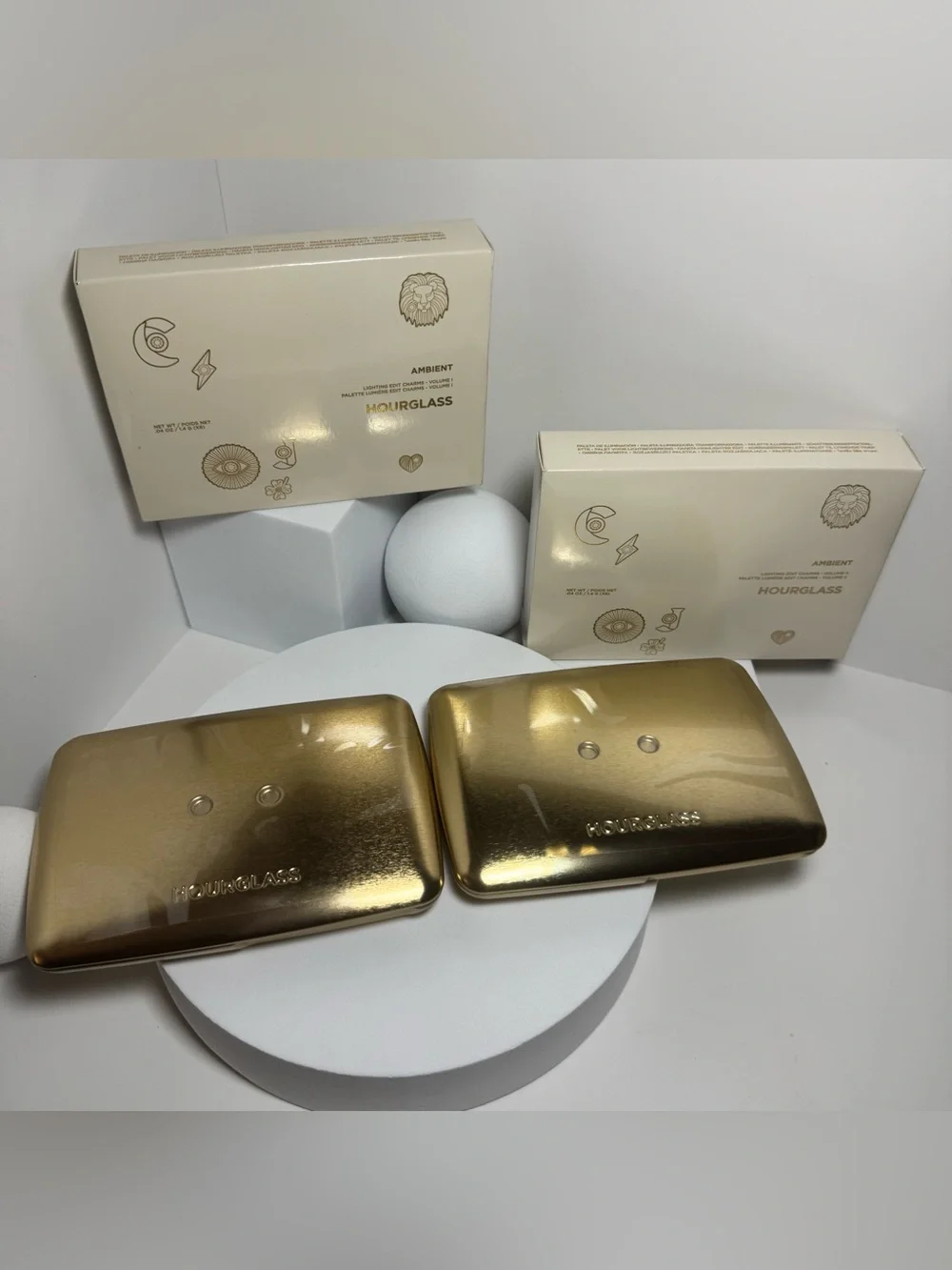 Hourglass Charms Palette NY Flagship EXCLUSIVE Volume I & II  — Both Palettes!